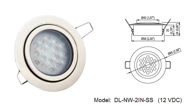 24 on sale volt downlights